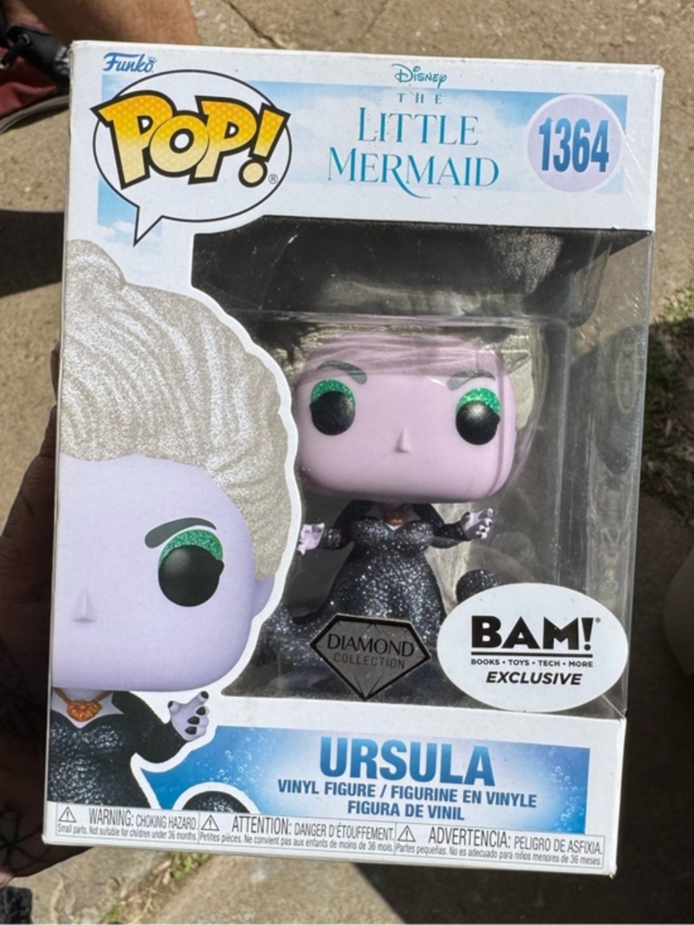 Funko Pop! Disney: The Little Mermaid Ursula #1364 Diamond Collection figure